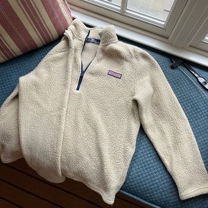 Vineyard Vines Sherpa Quarter Zip